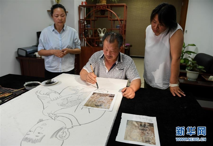 （社会）（1）壁画复制：唤醒千年神采