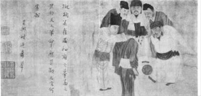 宋太祖蹴鞠图