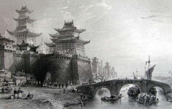 西洋版画中的清朝北京城