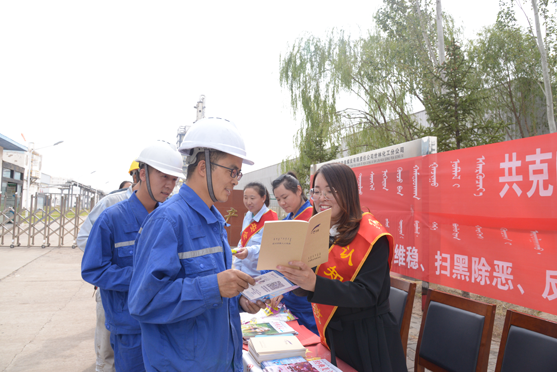 反邪教志愿者现场讲解相关内容